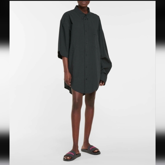 Balenciaga Logo rubber slides - Picture 3 of 6